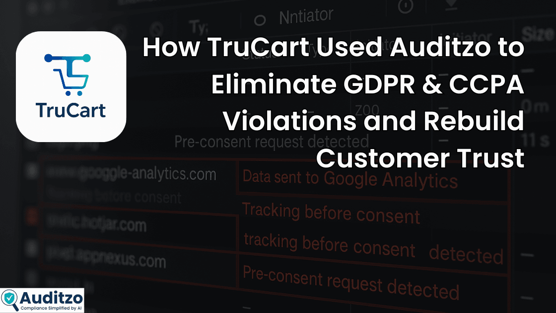How TruCart Used Auditzo to Eliminate GDPR & CCPA Violations and Rebuild Customer Trust
